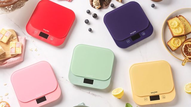Salter’s new colourful scales are a practical and pretty buy