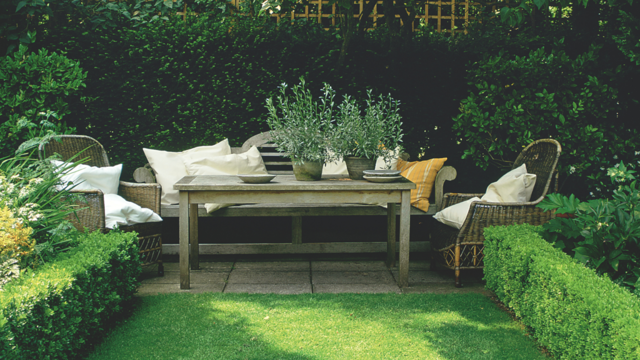How to create a calming garden using the QUIET method