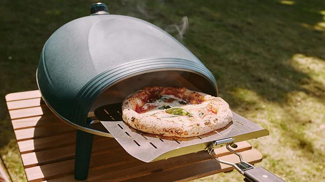 This entry-level pizza oven is available in 5 different colours