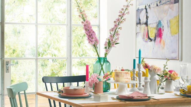 Next’s stunning confetti glass cake stand is back in stock