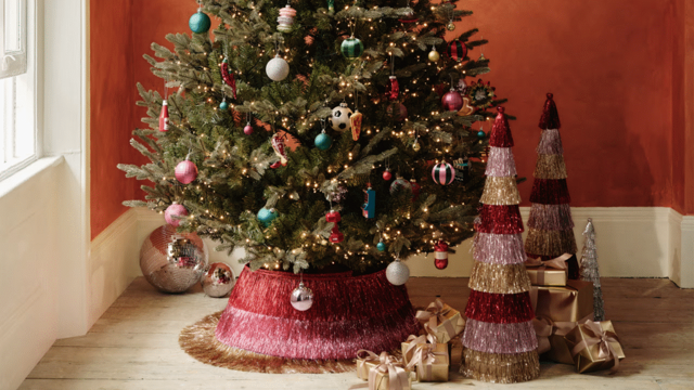 Xmas decs are selling out fast – this M&S tree skirt is next
