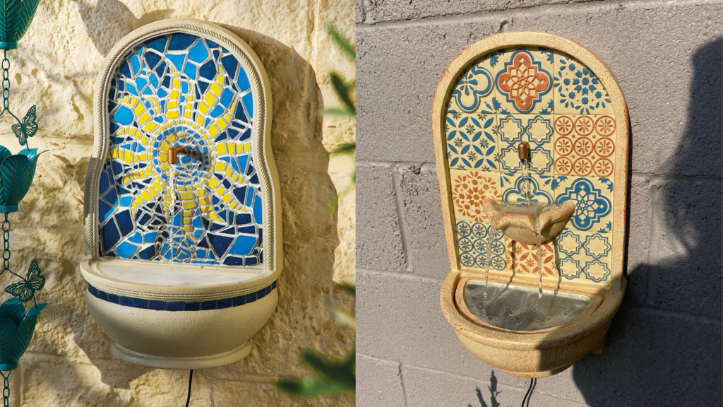 Aldi has updated its stunning mosaic water feature for 2026