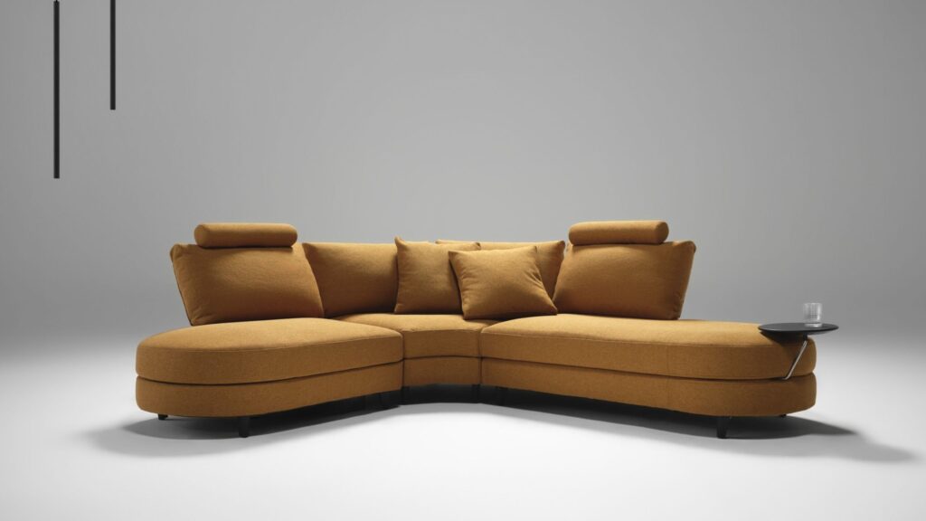 You’d never know this sofa was hiding a storage compartment