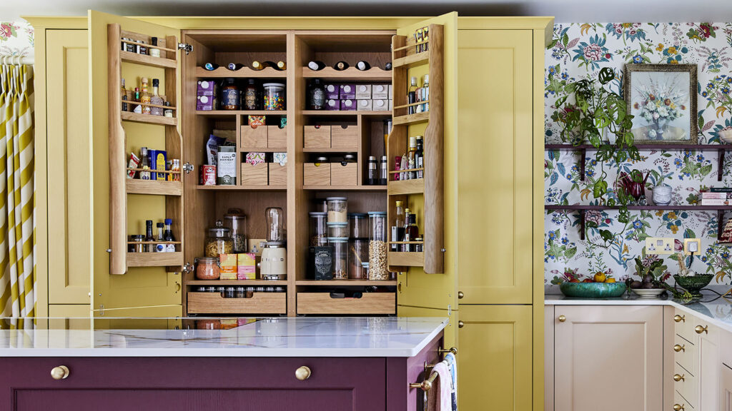 The designer larder trend is the secret to a stylish kitchen
