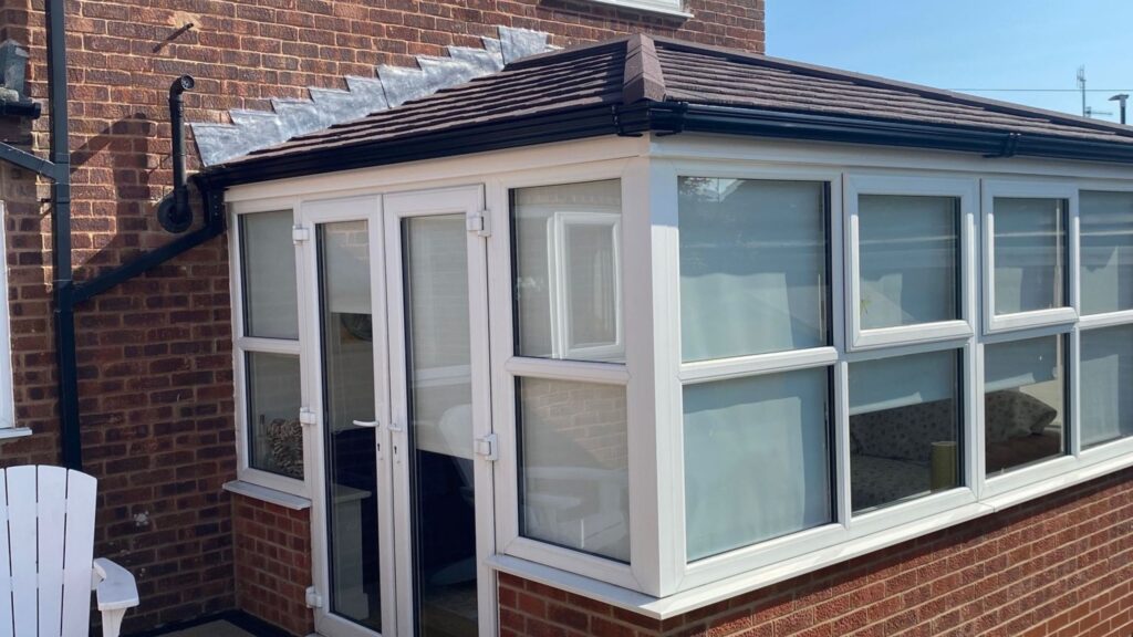 How I made my old conservatory warmer in winter