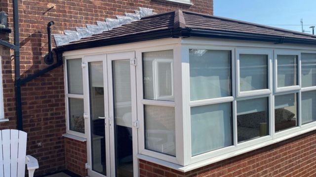 How I made my old conservatory warmer in winter