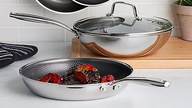 I’ve found a brand new range of Tri-Clad pans at Lakeland