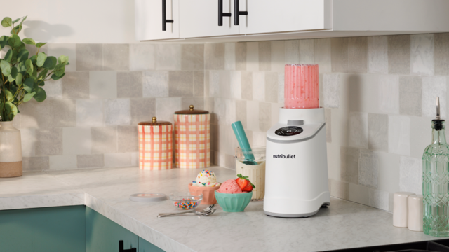 I tried the space saving Nutribullet Chill ice cream maker
