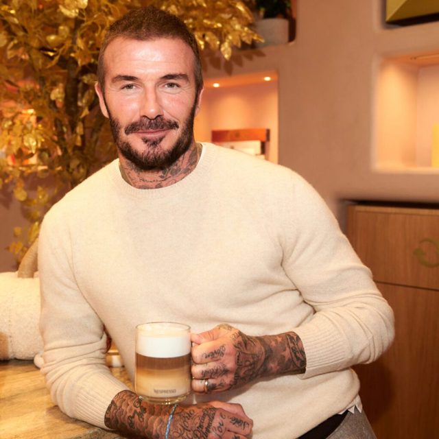 David Beckham’s trick to sprucing up an espresso at home