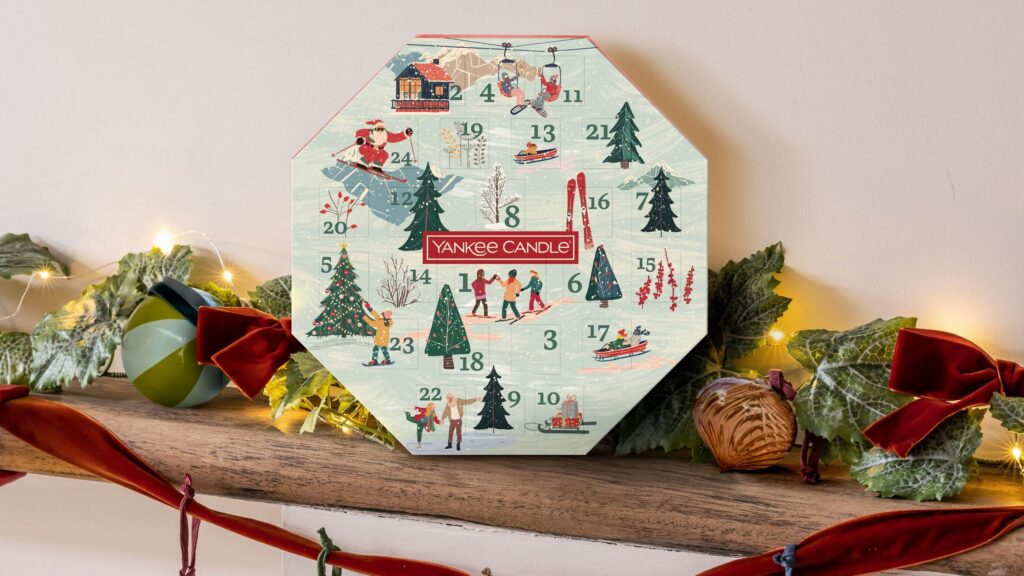 Yankee’s wreath advent calendar is for candle lovers