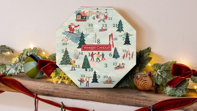 Yankee’s wreath advent calendar is for candle lovers
