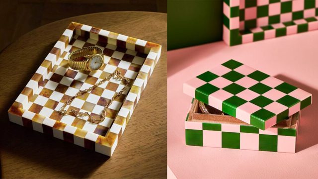 This £12 Habitat checked tray has already sold out seven times