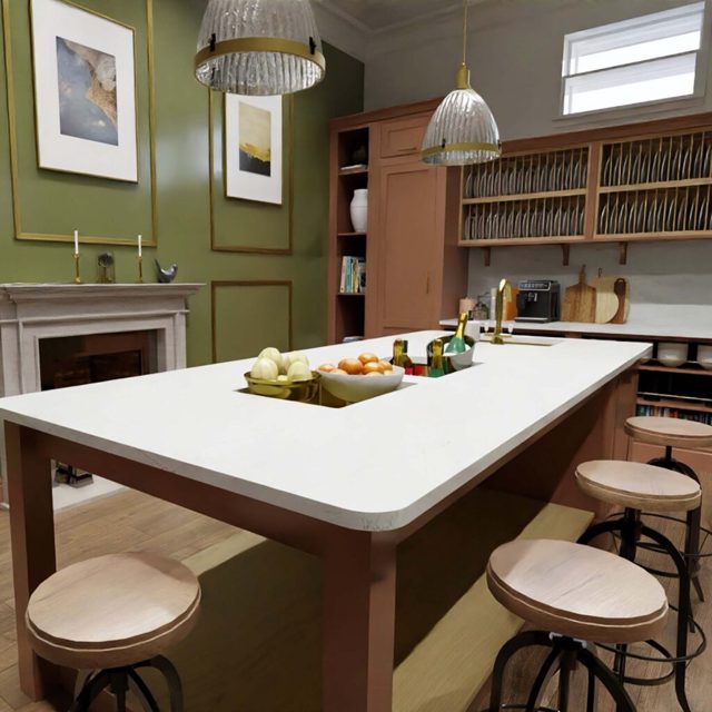 The Traitors Castle has embraced this luxe kitchen island trend