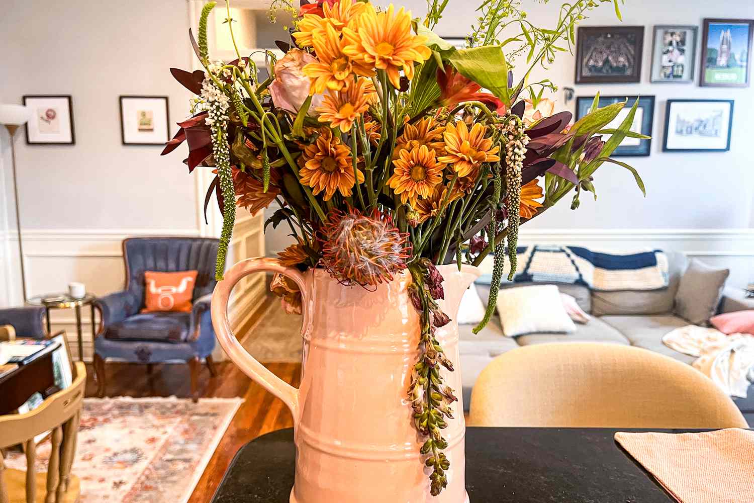 Flowers from The Bouqs Co in a vase