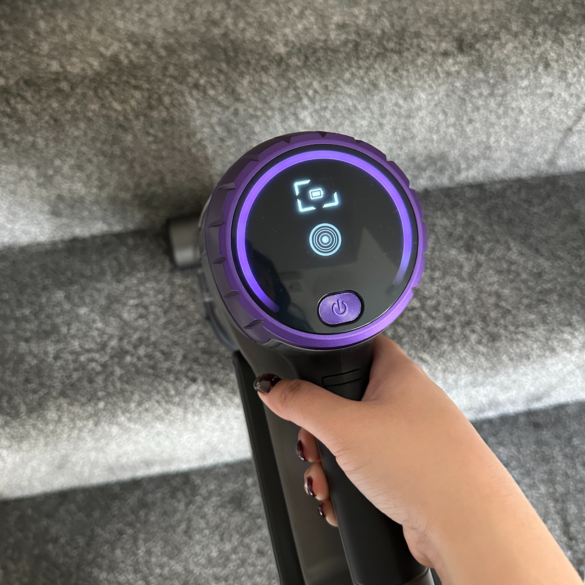 Shark PowerDetect Clean and Empty Cordless Vacuum testing process