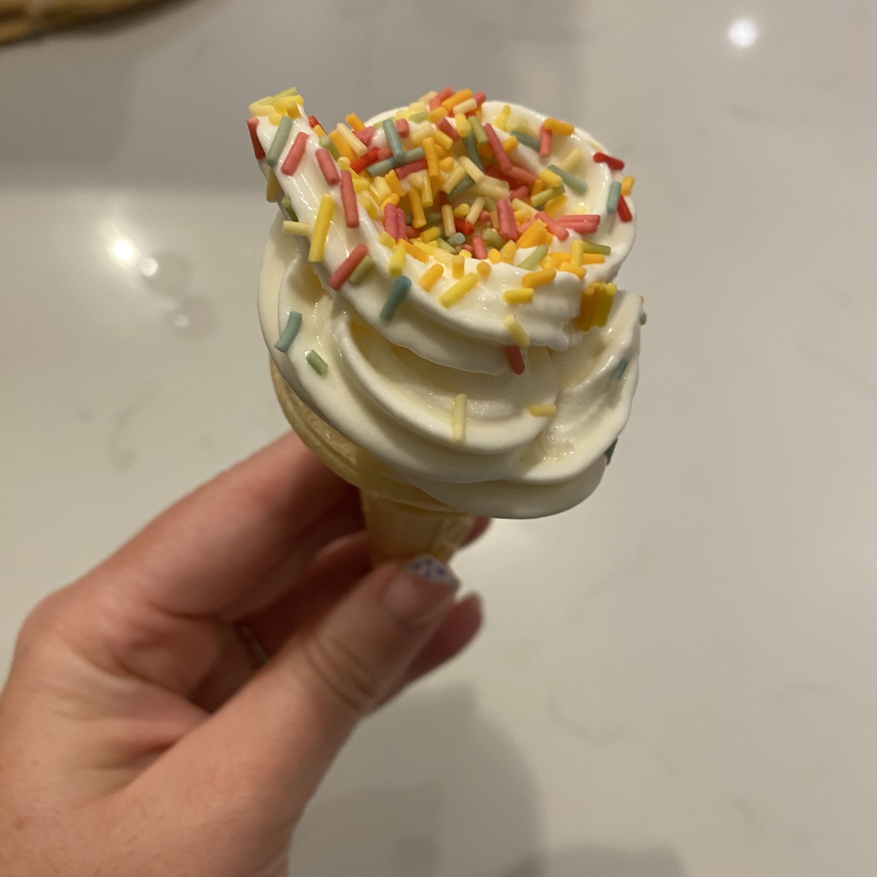 Trying the Ninja Swirl for the first time at home 