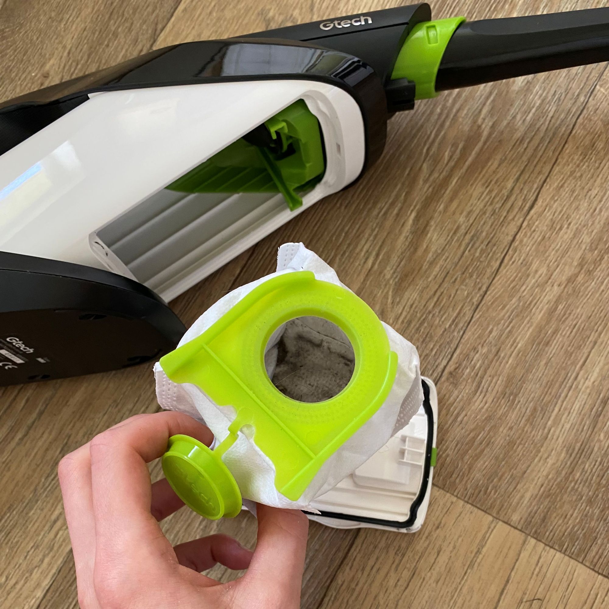 Gtech ProLite Handheld Bagged Vacuum - dust bag 