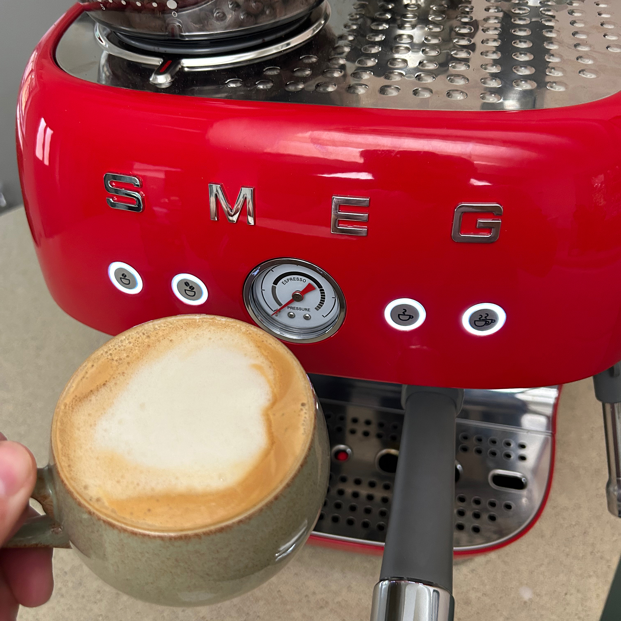 Testing the Smeg EGF03 Espresso Machine