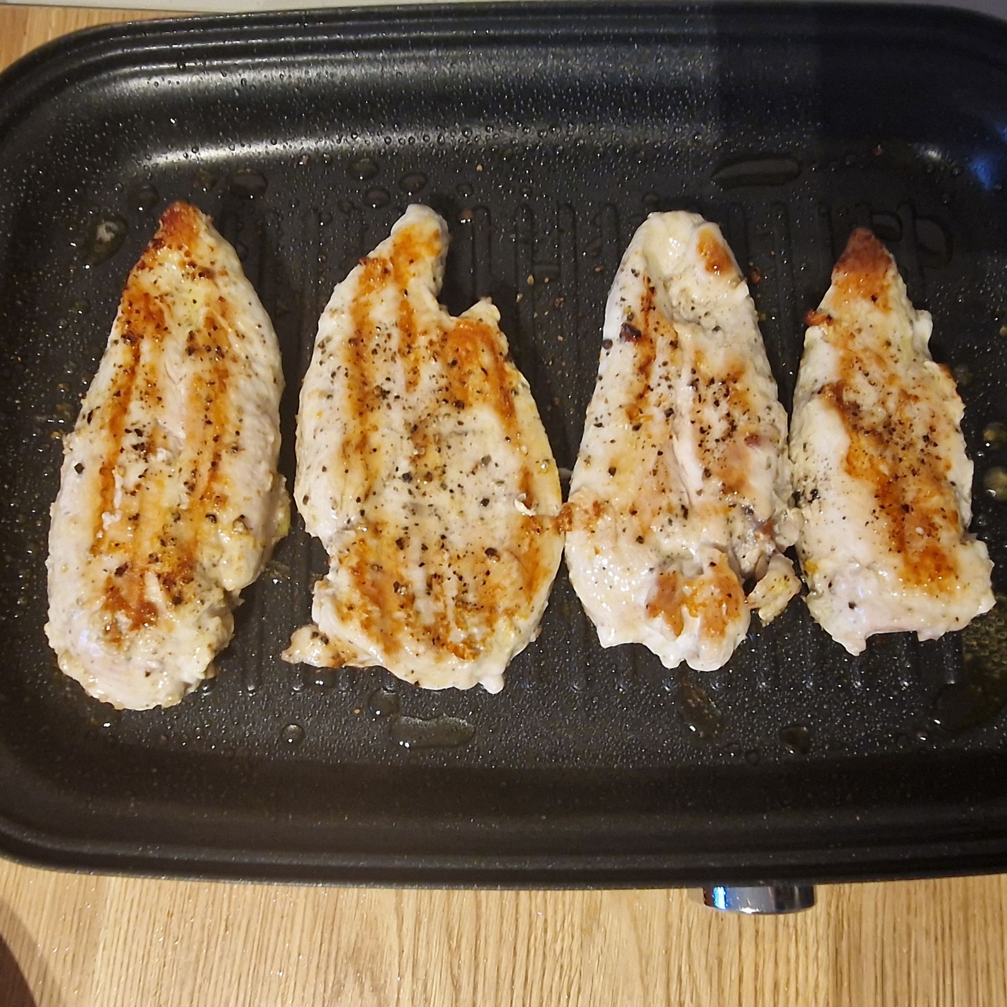 Grilled aubergine in the Cuisinart Cook In