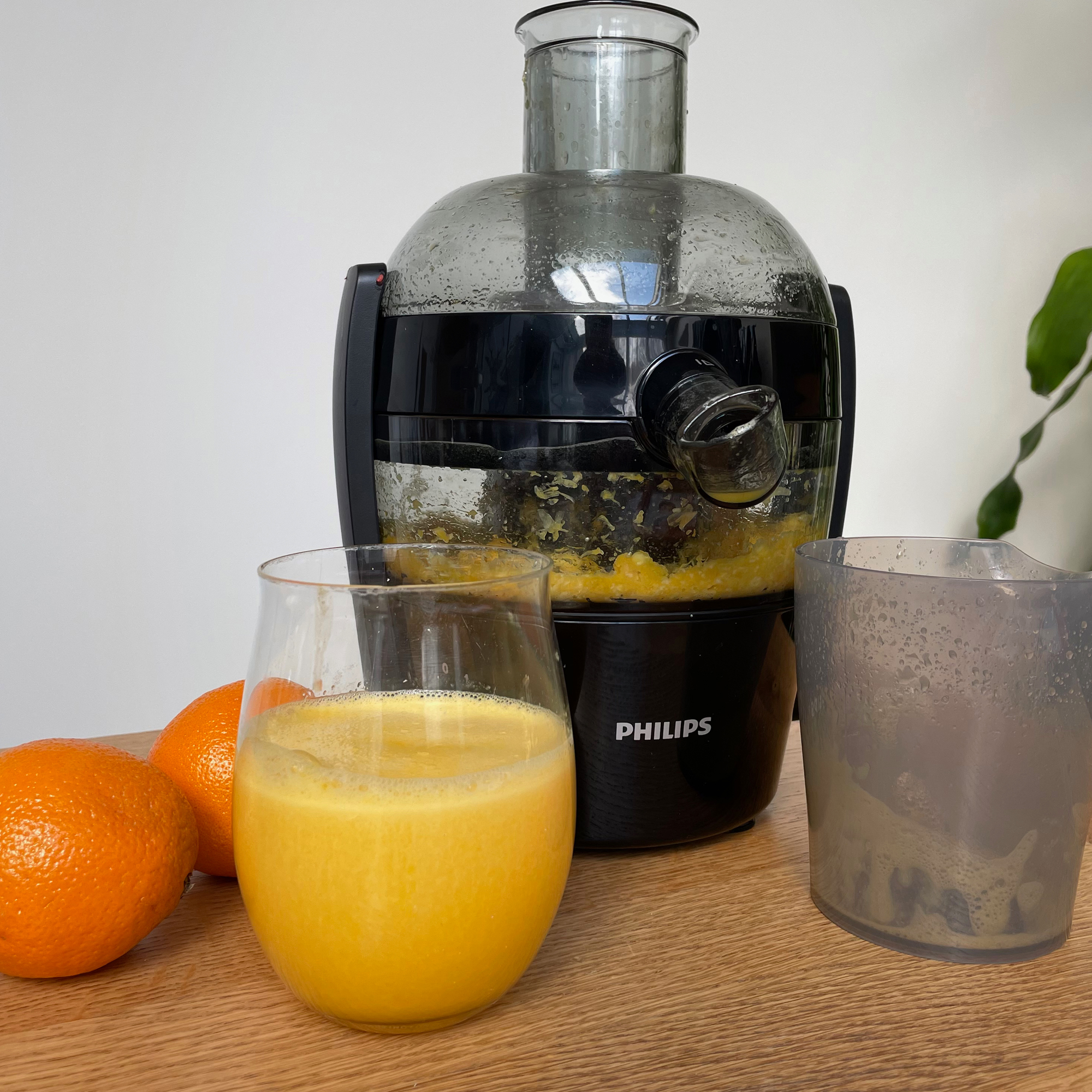 Image of Phillips juicer during testing