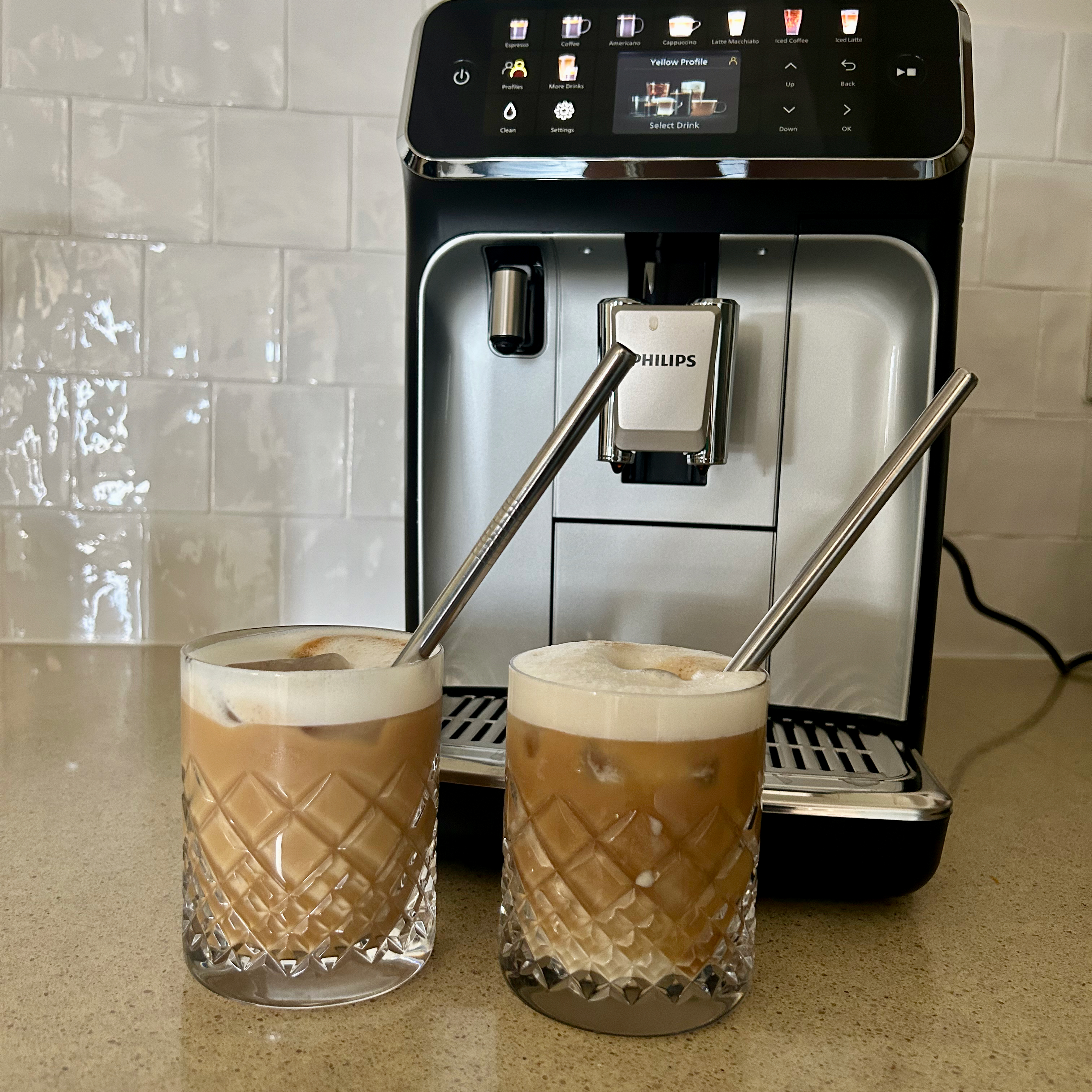 Testing Philips bean to cup coffee machine