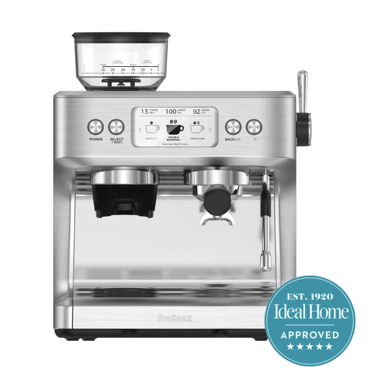 ProCook Barista coffee machine