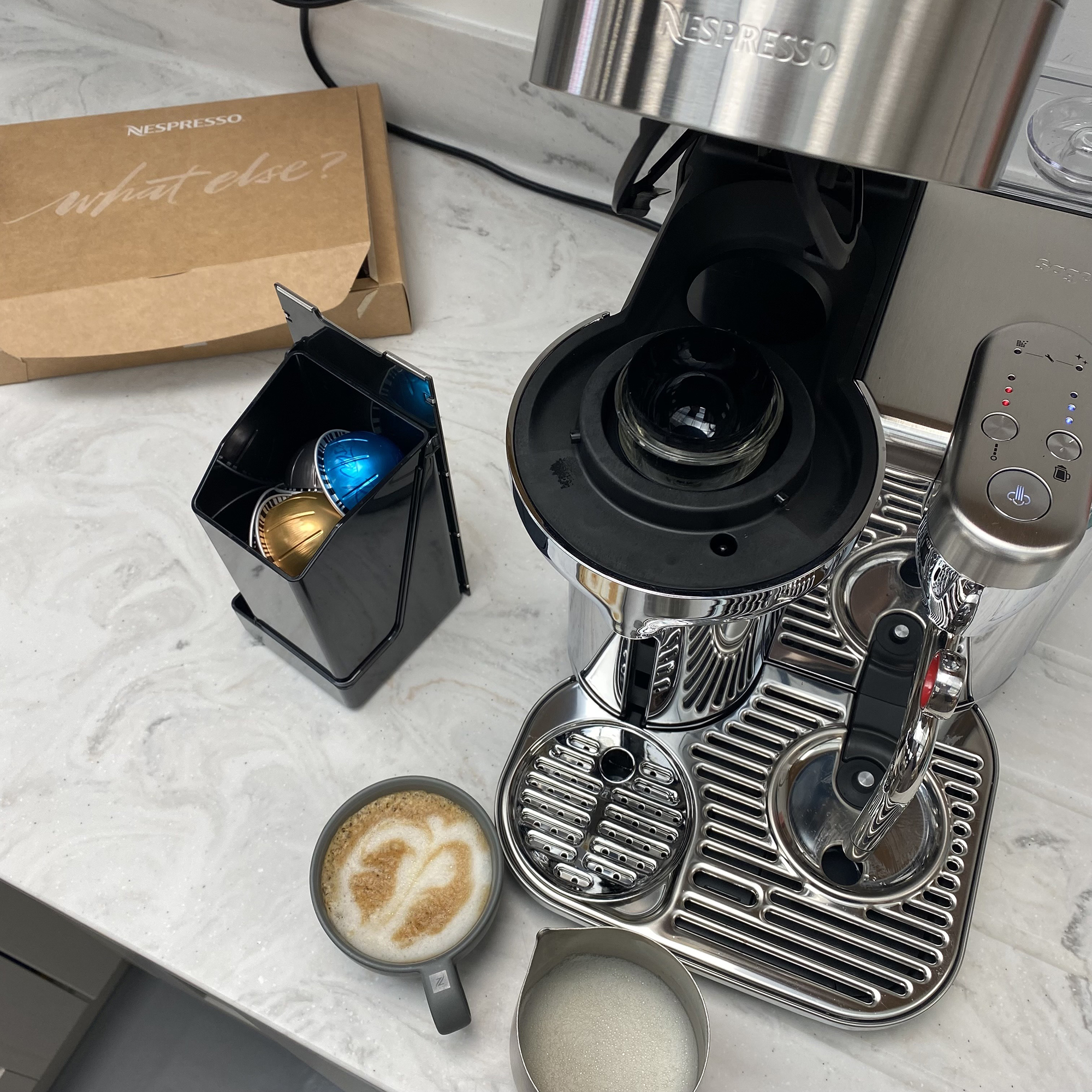 Testing the Sage Creatista Nespresso machine