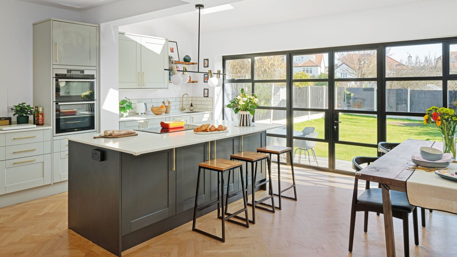 This seaside semi has been completely transformed