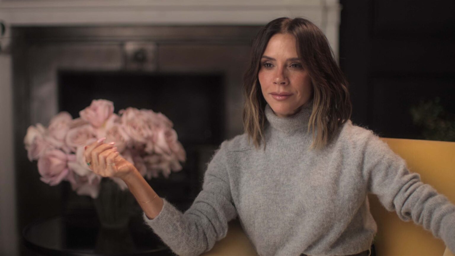 Victoria Beckham’s London kitchen is a lesson in bold design