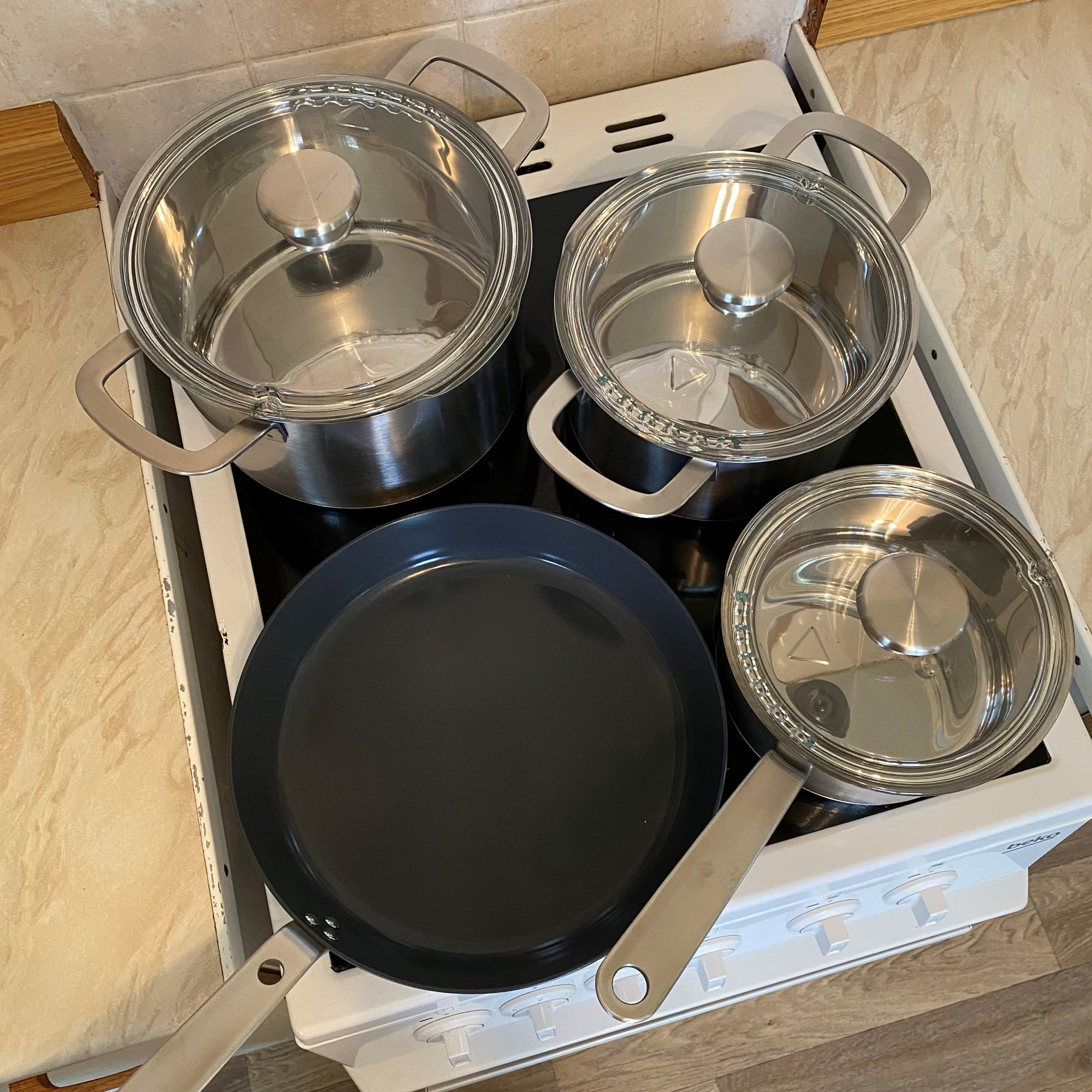 IKEA HEMKOMST 7-piece cookware set