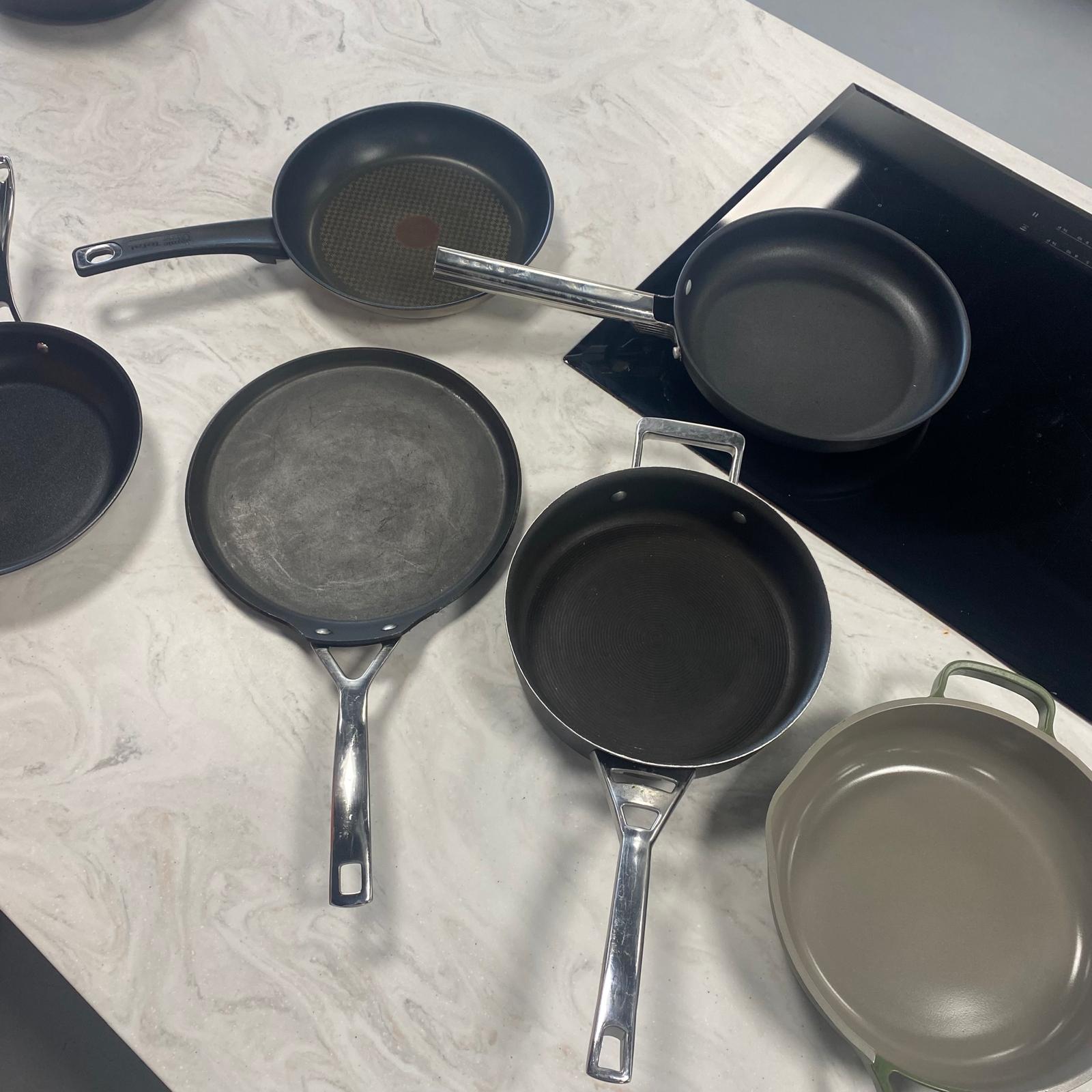 Non-stick pan testing