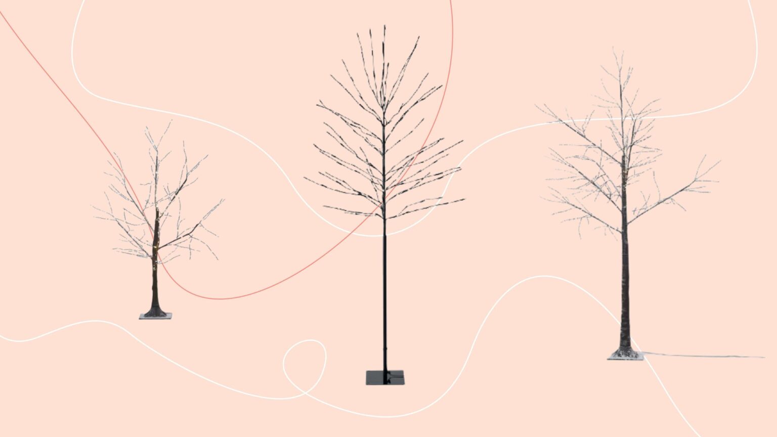 The John Lewis twig Christmas trees are already selling out