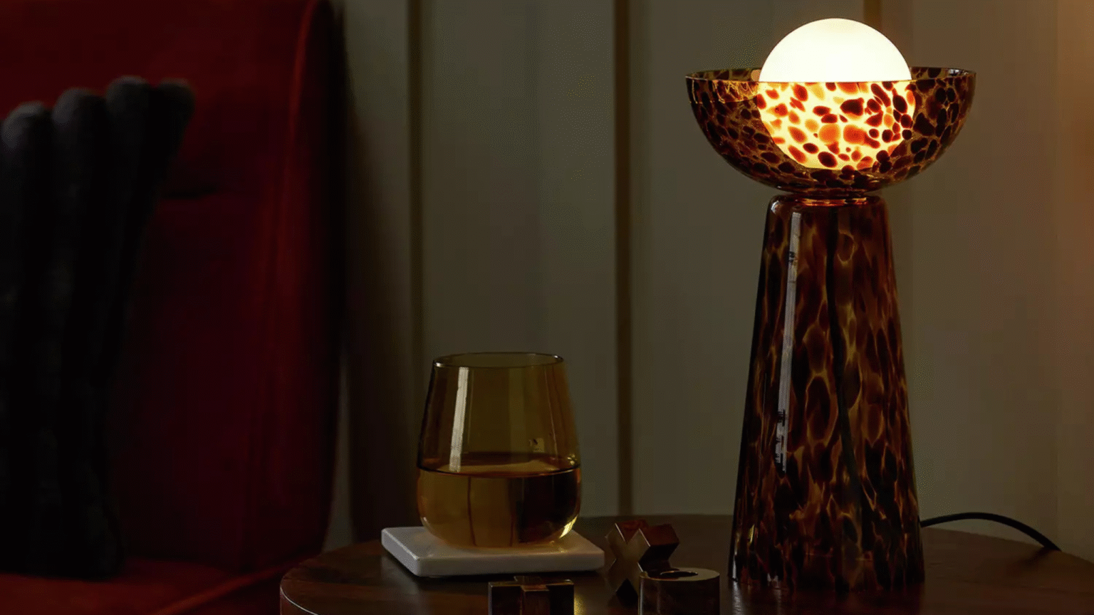 No one will believe this tortoiseshell Habitat lamp is only £30