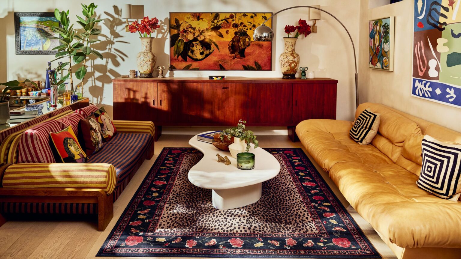 Ruggable x RIXO have teamed up on a vintage-inspired rug collection