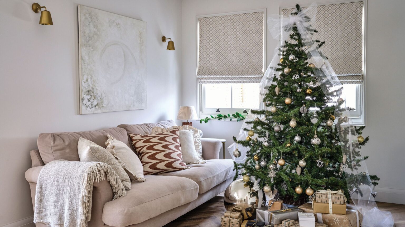 This elegant new build home has been given a magical makeover