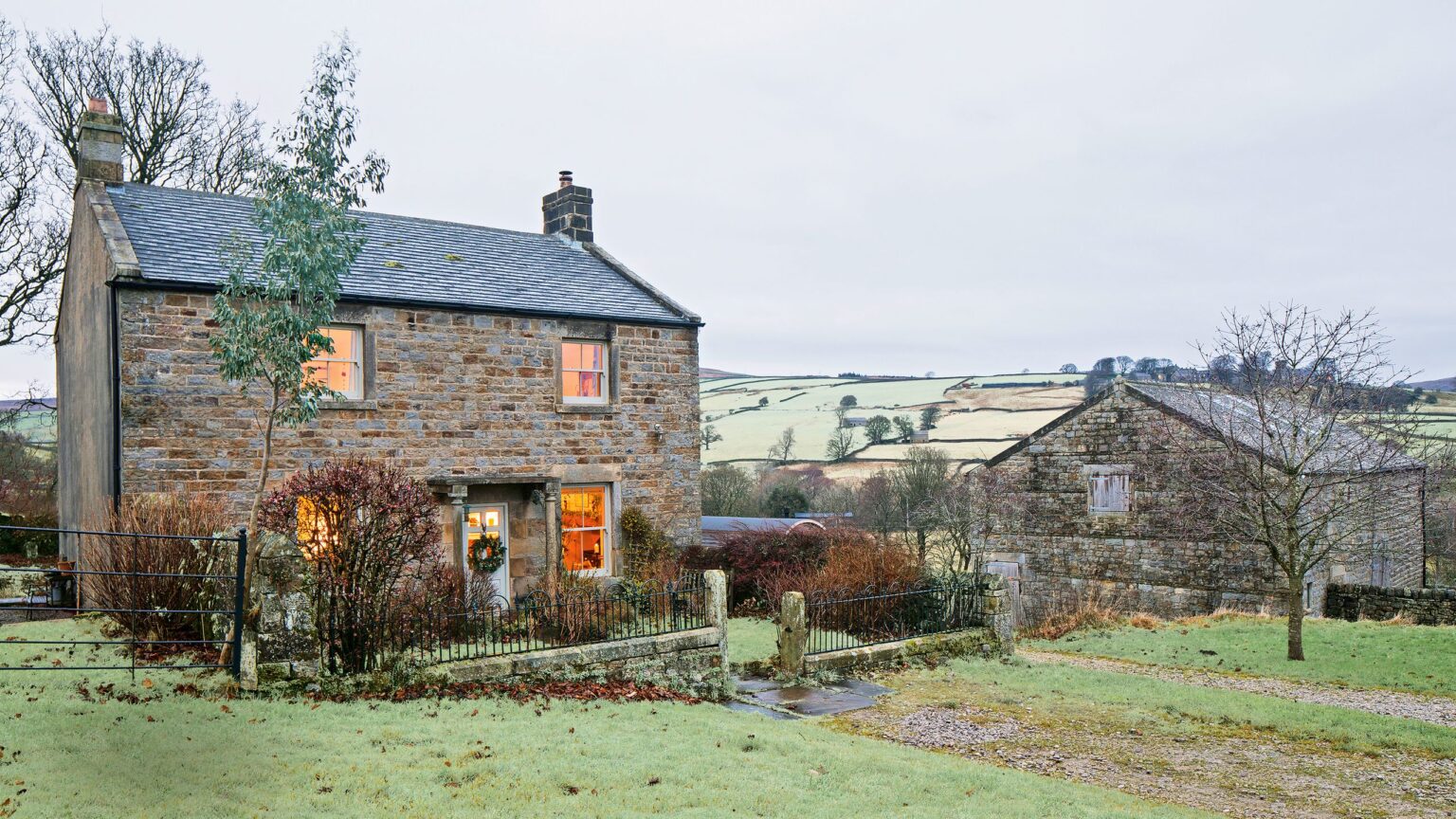 A Christmas home in the Yorkshire Dales