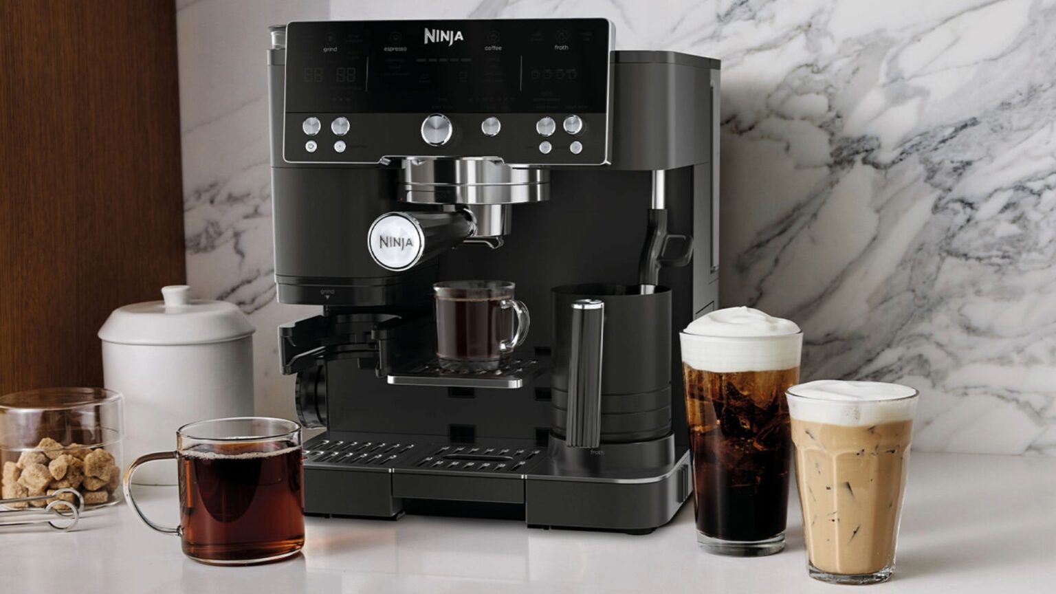 Anyone can achieve home barista status with Ninja’s Luxe Café range – these intuitive machines can take even total beginners to at-home coffee heights