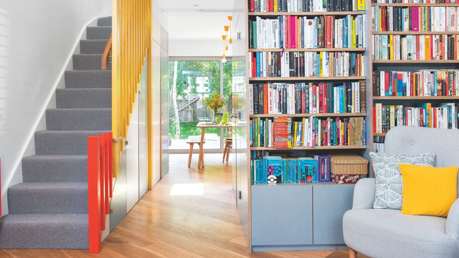 This decluttering method literally turns clutter upside down