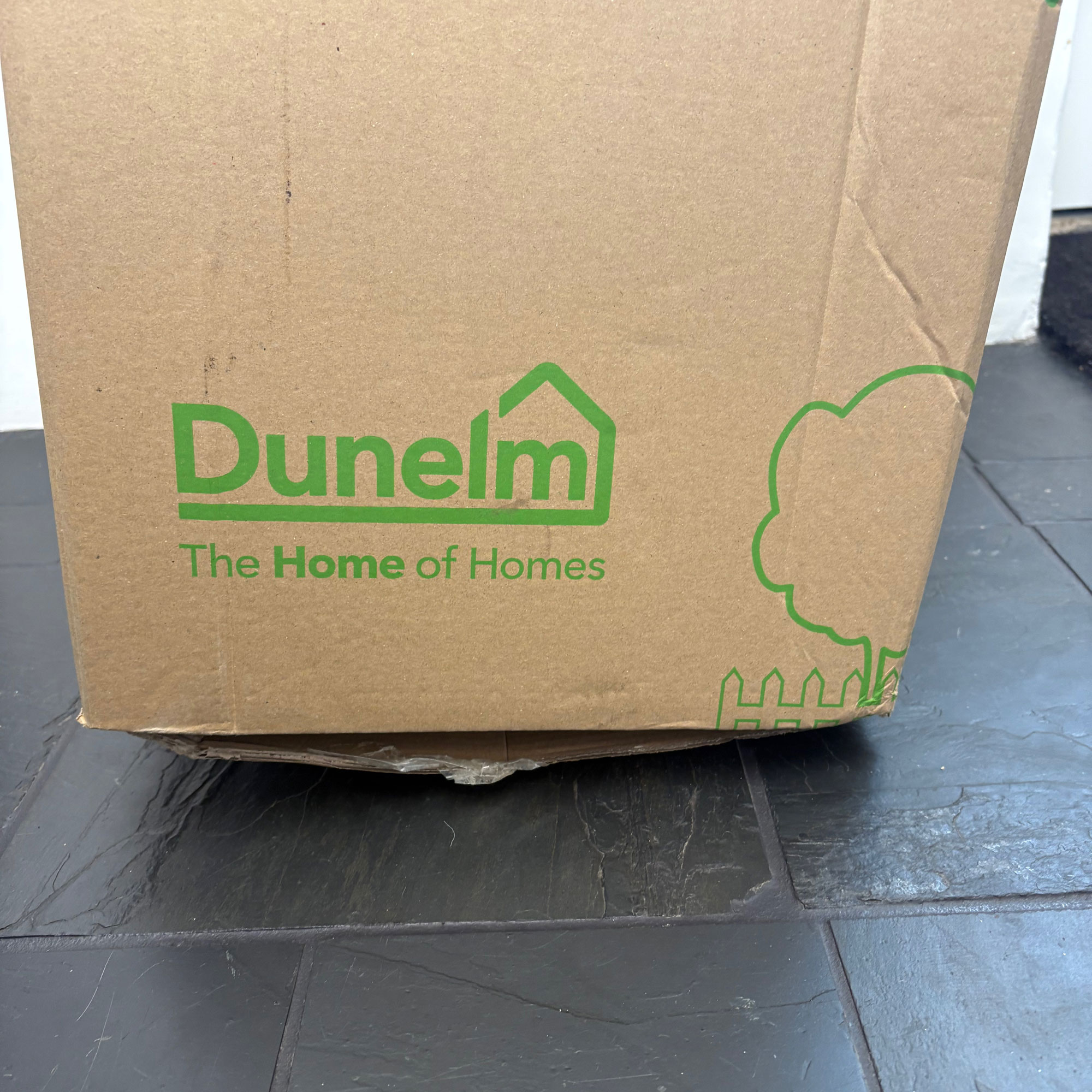 Cardboard box bending