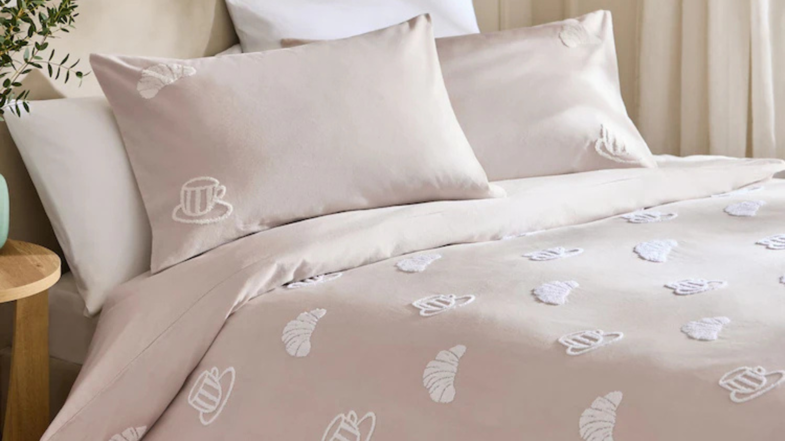 Next’s cosy croissant bedding is the cutest I’ve seen all winter