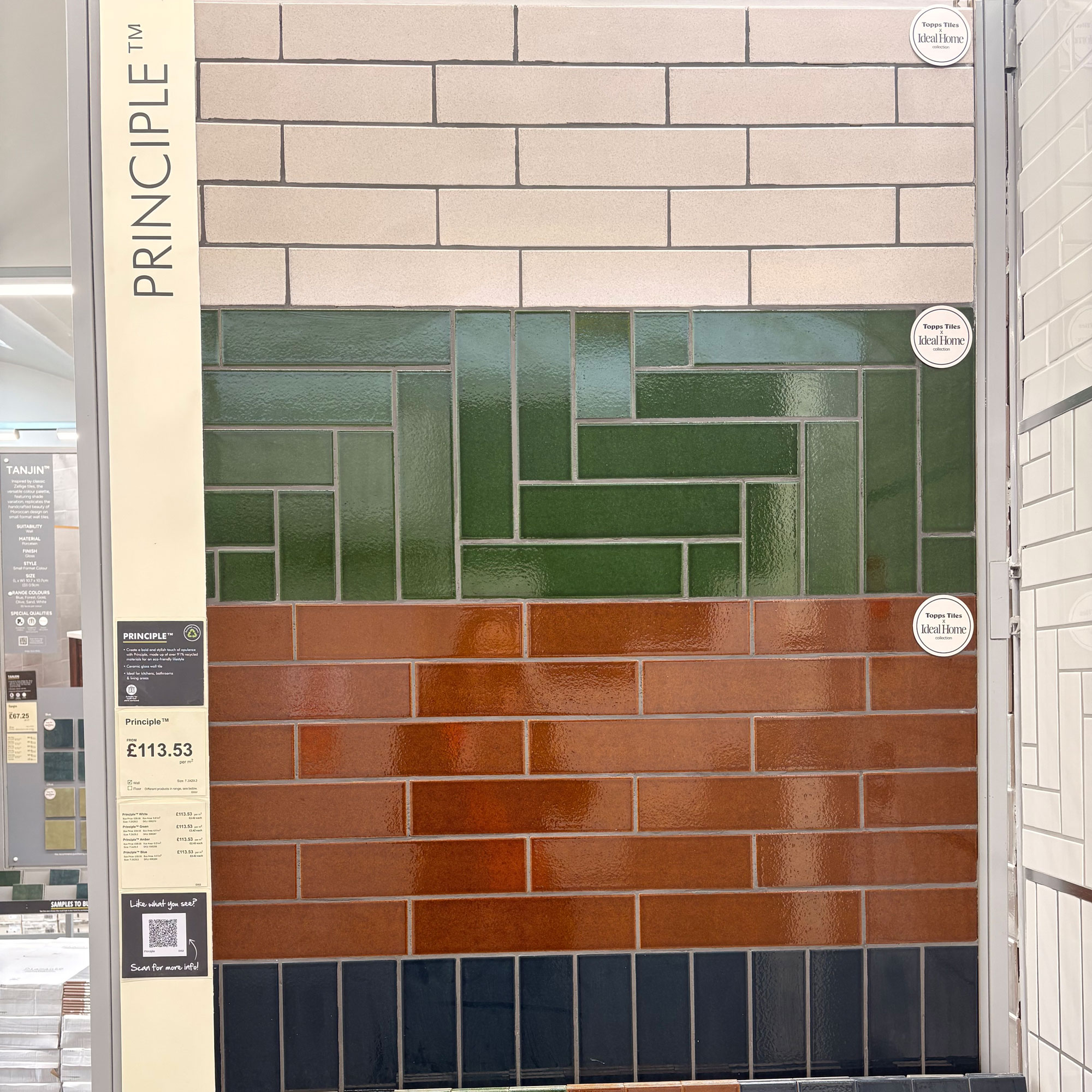 Ideal Home and Topps Tiles collection instore 
