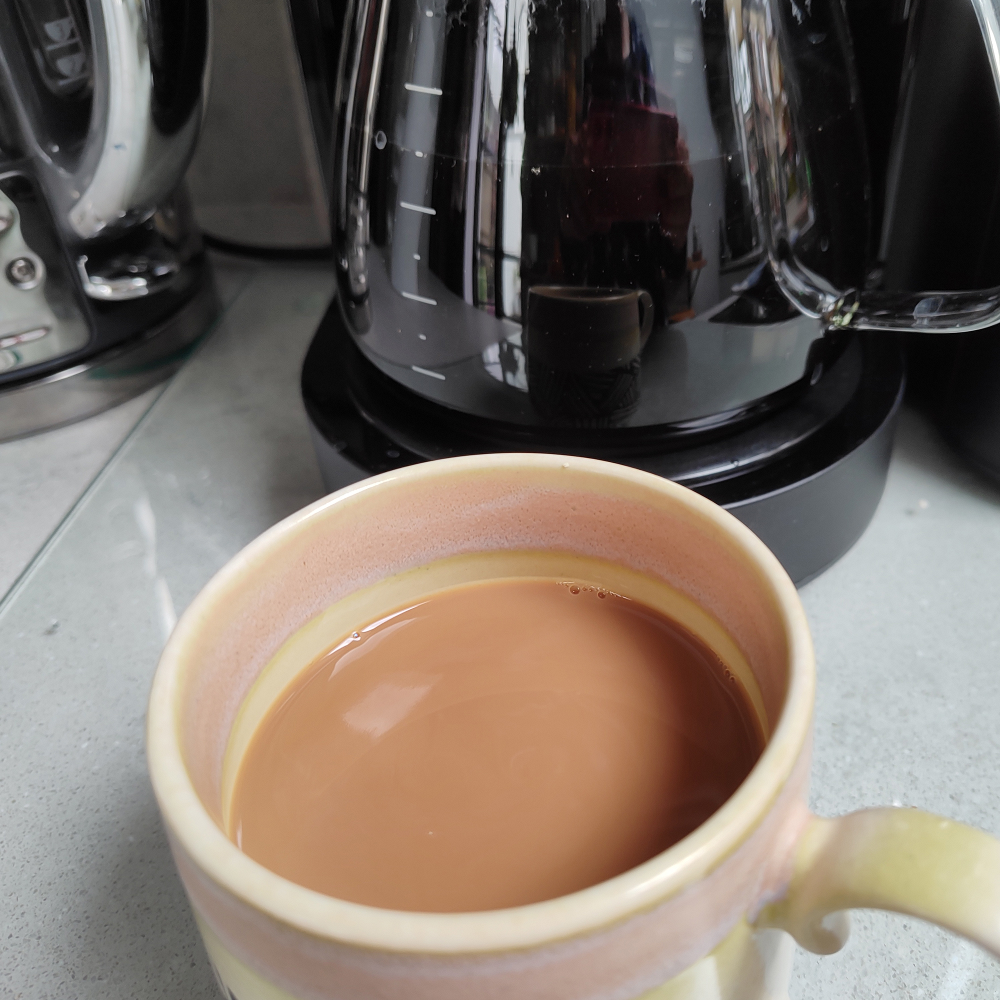 Testing the Melitta coffee machine at home 