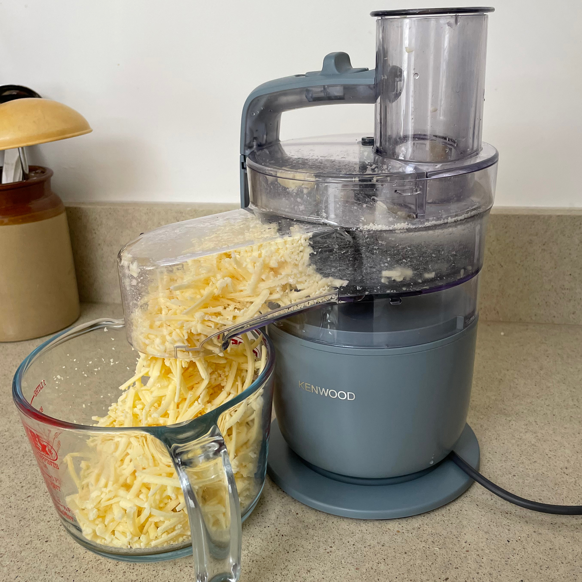 Image of Kenwood food processor during testing