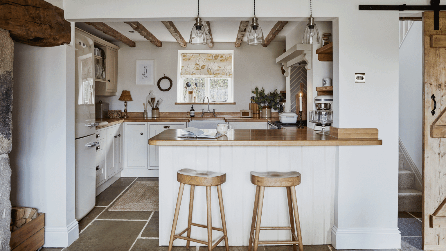 This cosy barn conversion shows just how stylish small spaces can be