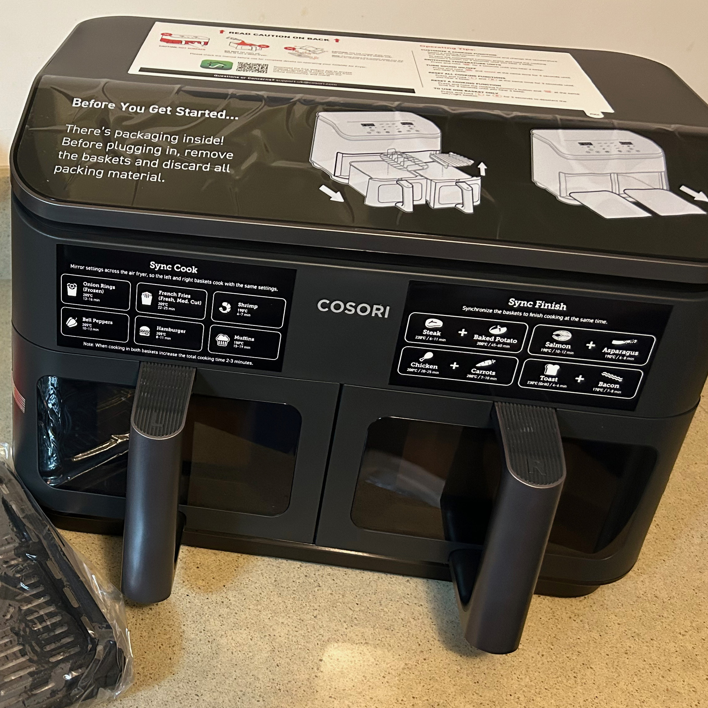 Testing the COSORI Dual Zone air fryer 