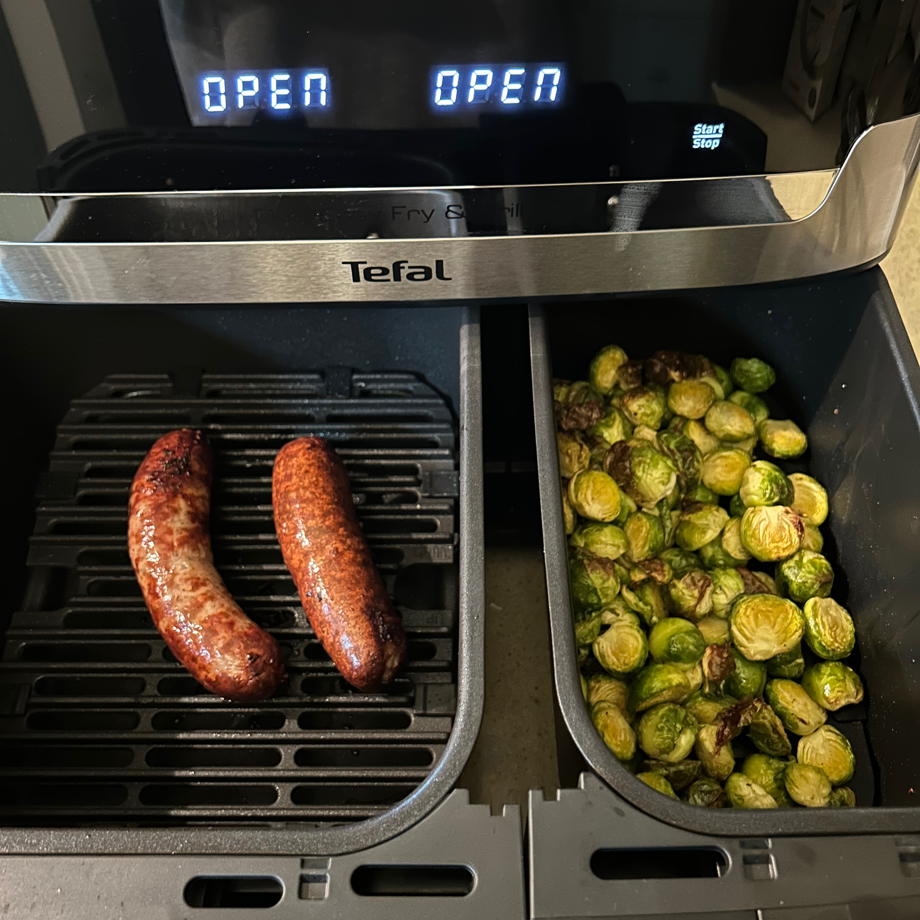 Testing the Tefal Dual Zone Air Fryer at home