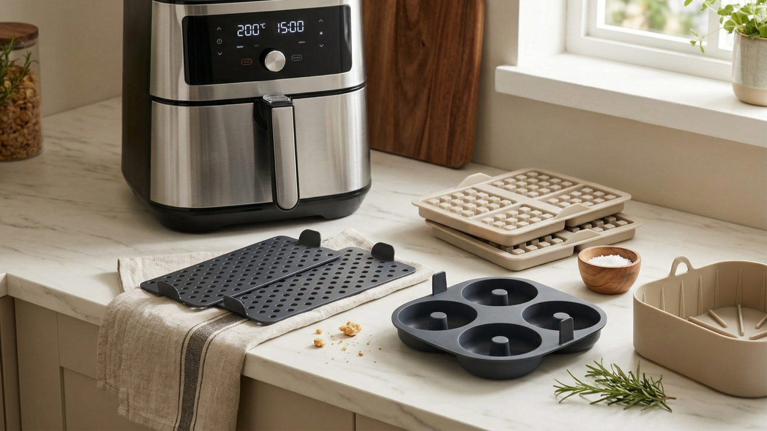 I’m refreshing my air fryer with these £2.99 liners from Aldi