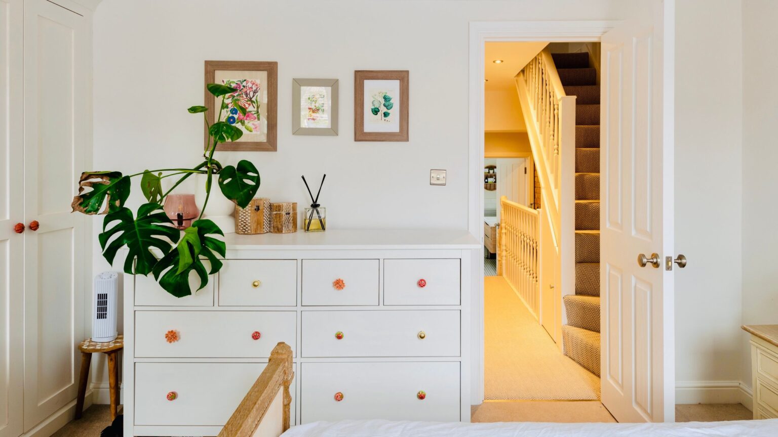 We rented a van to hide clutter and sell our house