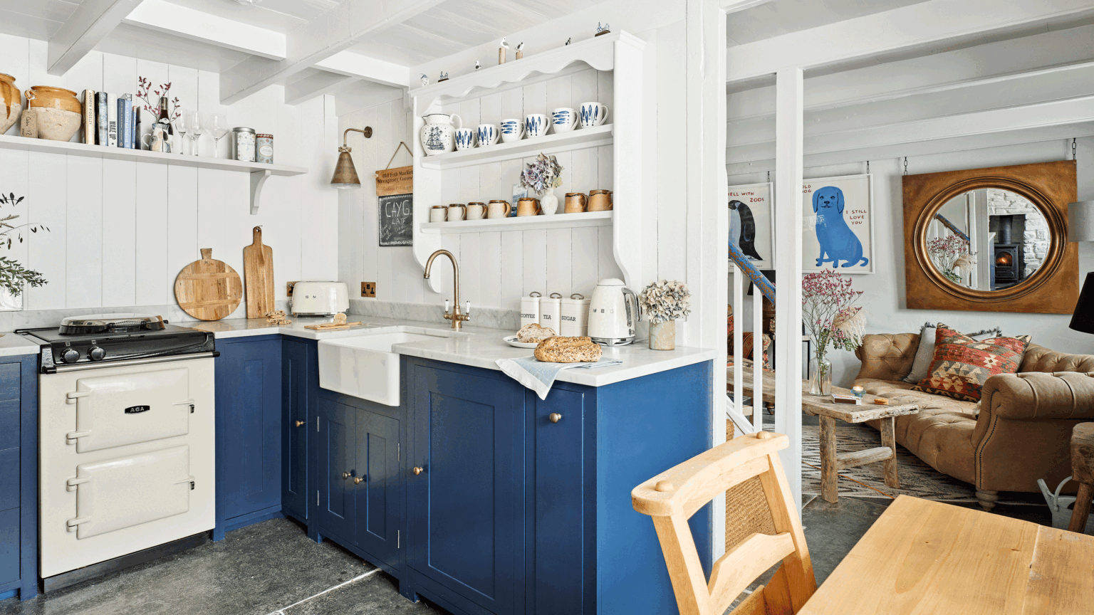 Strapped for space? This cute cottage delivers heaps of cosy, compact living inspo that proves that small can be beautiful