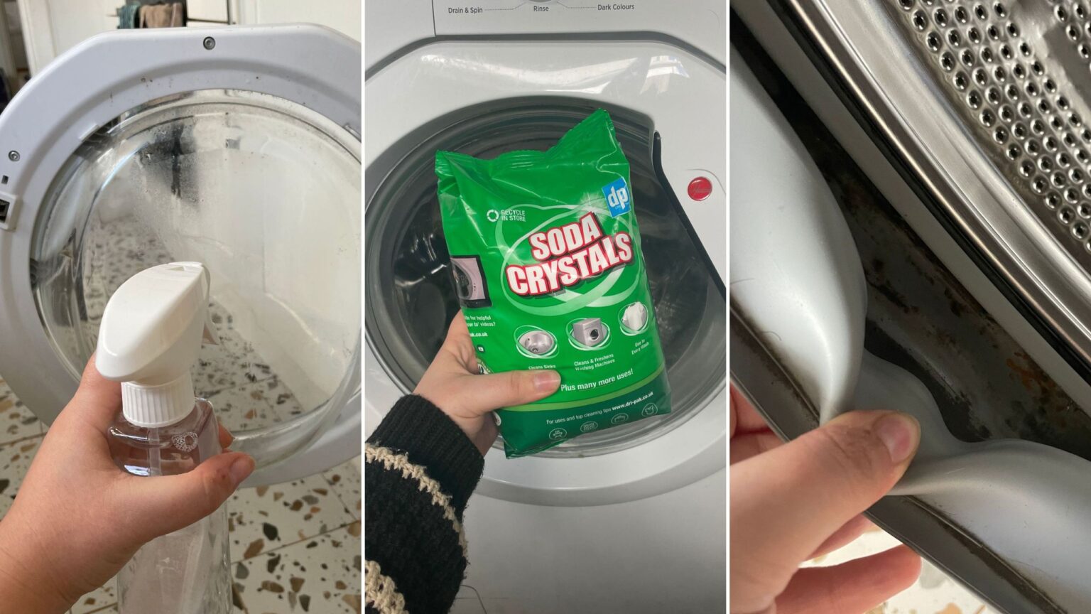 Best way to clean a washing machine? I found the winner